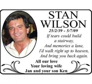 STAN WILSON